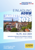 Titelblatt Einladung ADBW Jahrestagung 2023